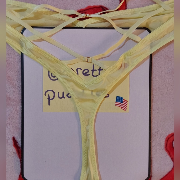 💛 XXL VS Very Sexy Strappy Back High-Leg Thong Panty 💛 - Picture 7 of 16